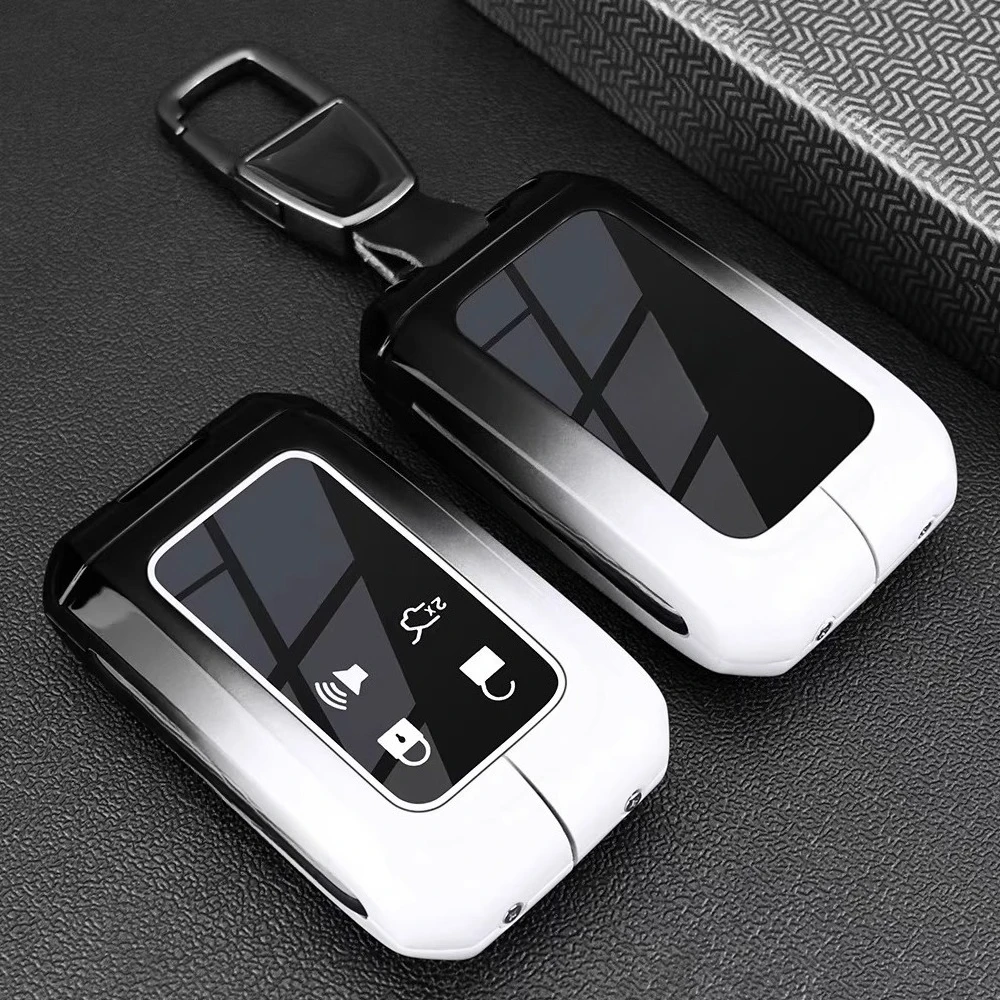 Metal all inclusive key set, box For Mazda EZ-60 EZ-6 Car remote control protective case key chain