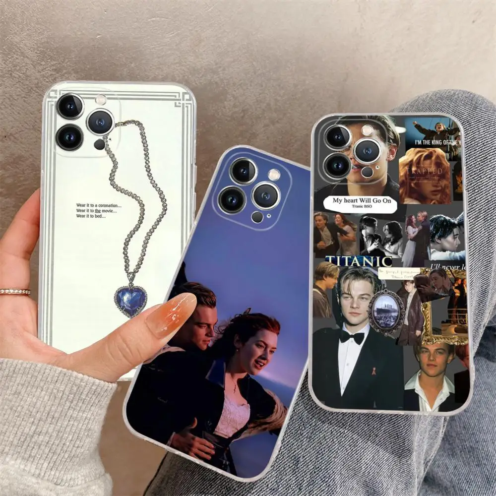 T-titanic movie Phone Case For iPhone 15 14 11 12 13 Mini Pro XS Max Cover 6 7 8 Plus X XR SE 2020 Funda Shell