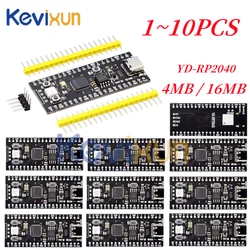 1-10pcs/Pico Board RP2040 Dual-Core 264KB ARM Low-Power Microcomputers High-Performance Cortex-M0+ Processor For Raspberry Pi