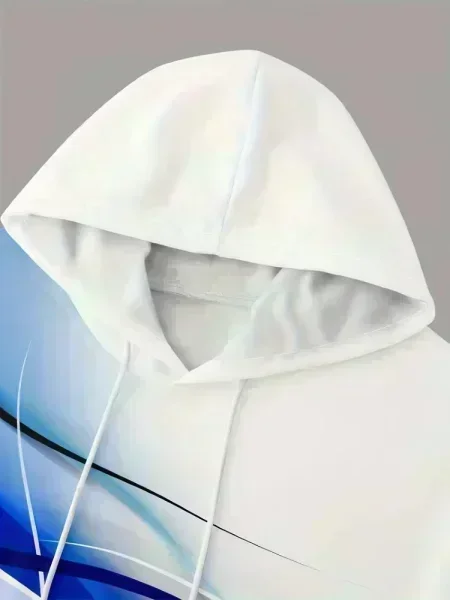 Neuer Chiikawa American Retro Color Block Pullover Hoodie, mehrfarbig, mit niedlichem Cartoon-Print, für Paare und beste Freunde, passend für die ganze Familie – Detail 8