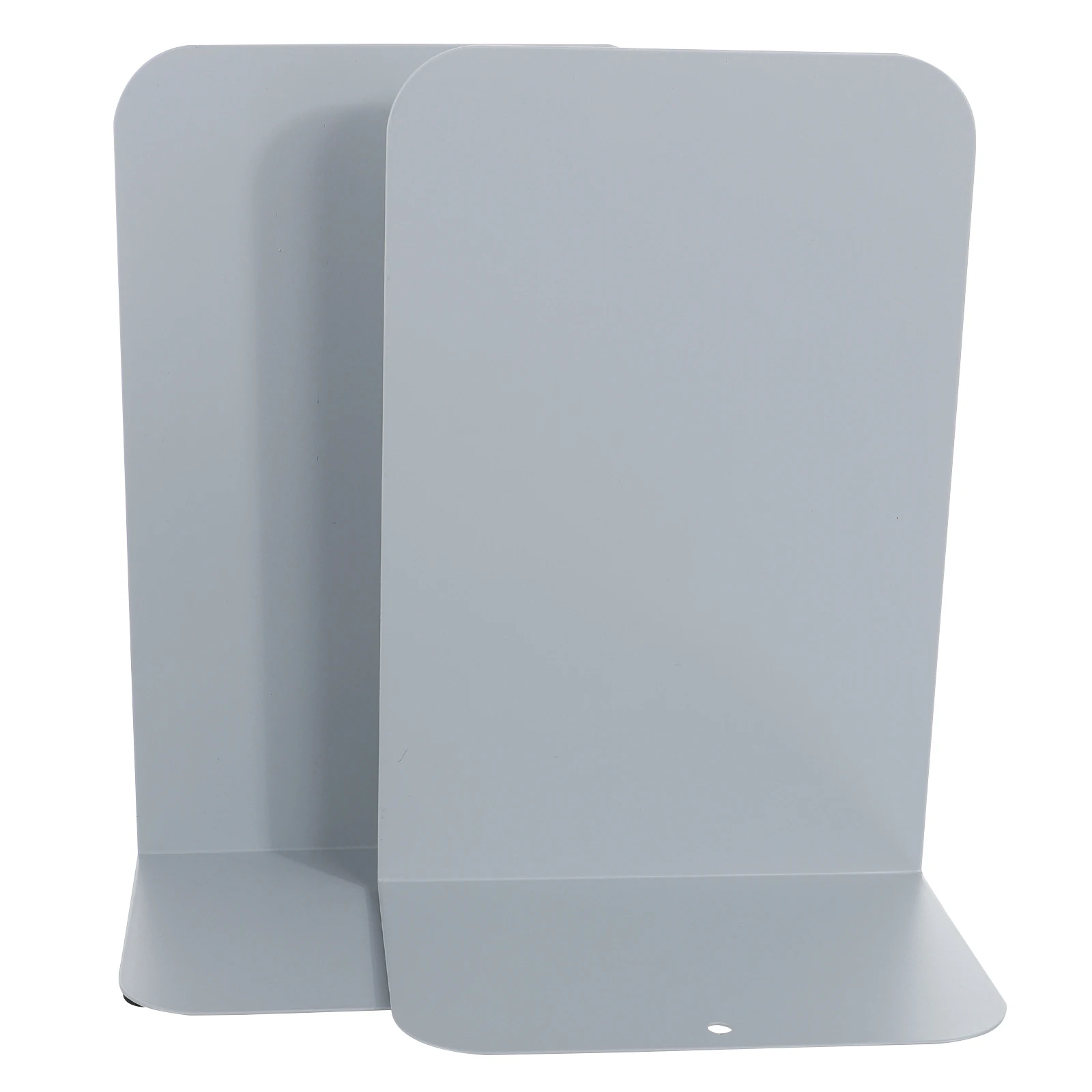 2 قطعة منظم سطح المكتب المعدني البسيط للمنزل والمكتب ملفات الطلاب كتاب الدفتين يدعم سدادات الكتب الحديدية #2