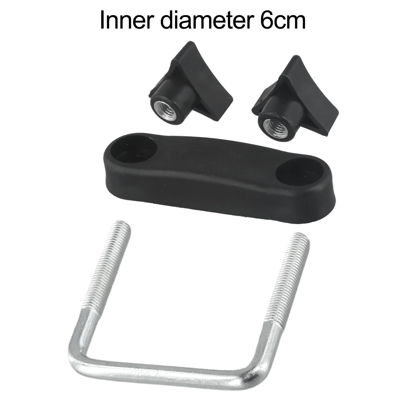 

Hot Brand New Clip Screws Metal PP Fastener Plastic Reliable Retention 7.8cmx6cm 7.8cmx8cm Car Luggage Rack Clamp