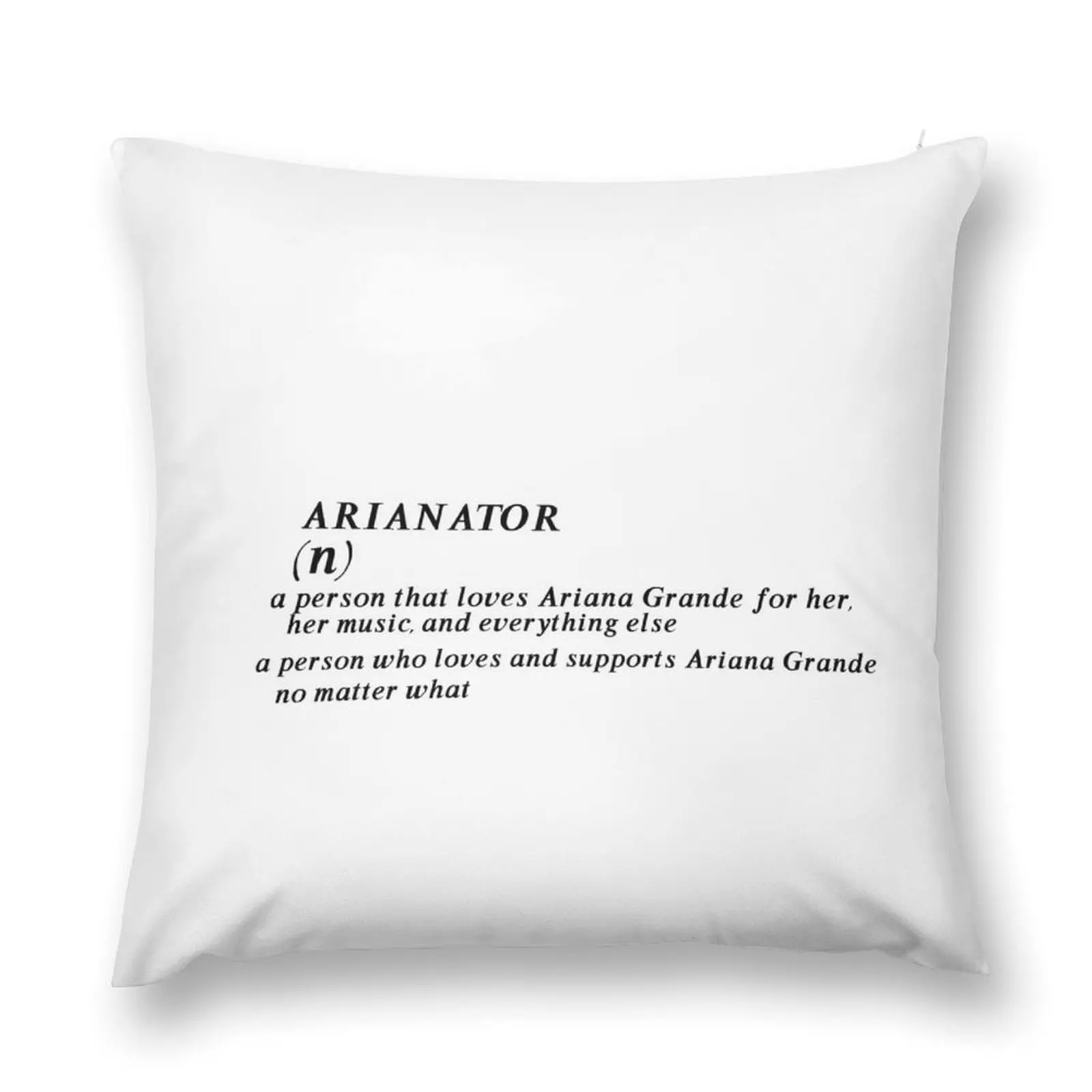 Arianator Throw Pillow Cushion Cover Set Anime pillow