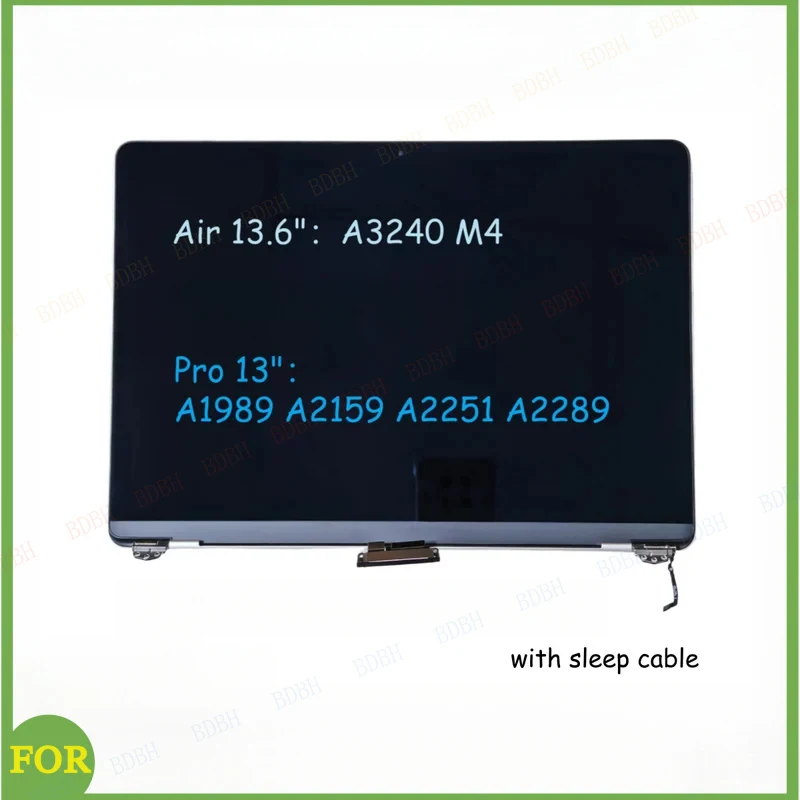 BDBHNew LCD Screen Display For MacBook Pro/Air A3240 A3241 A1989 A2251 A2159 A2289 LCD Screen AssemblyReplacement 2018 2019 2020