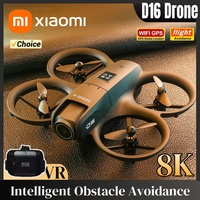 Xiaomi D16 Drone Bushless Motor 8K HD Aerial Profesional Dual-camera Helicopter Optical Flow GPS Positioning Avoidance Drone VR