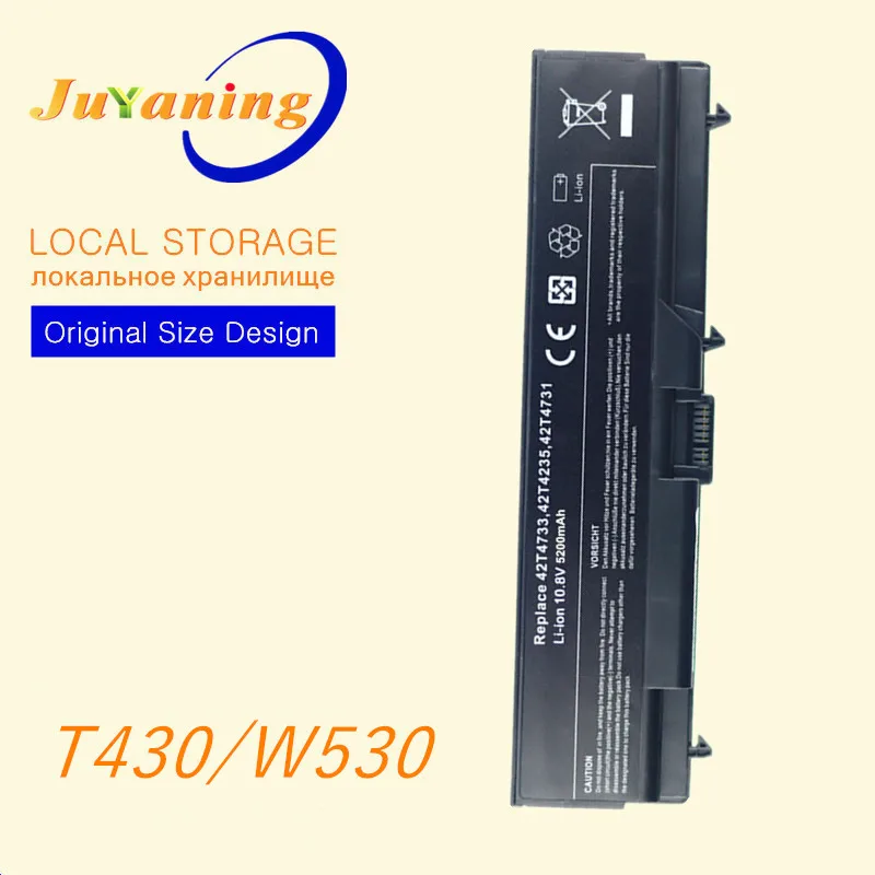 Laptop Battery For Lenovo ThinkPad  T430 T430I 45N1005 L430 45N1104 45N1001 45N1010  10.8V