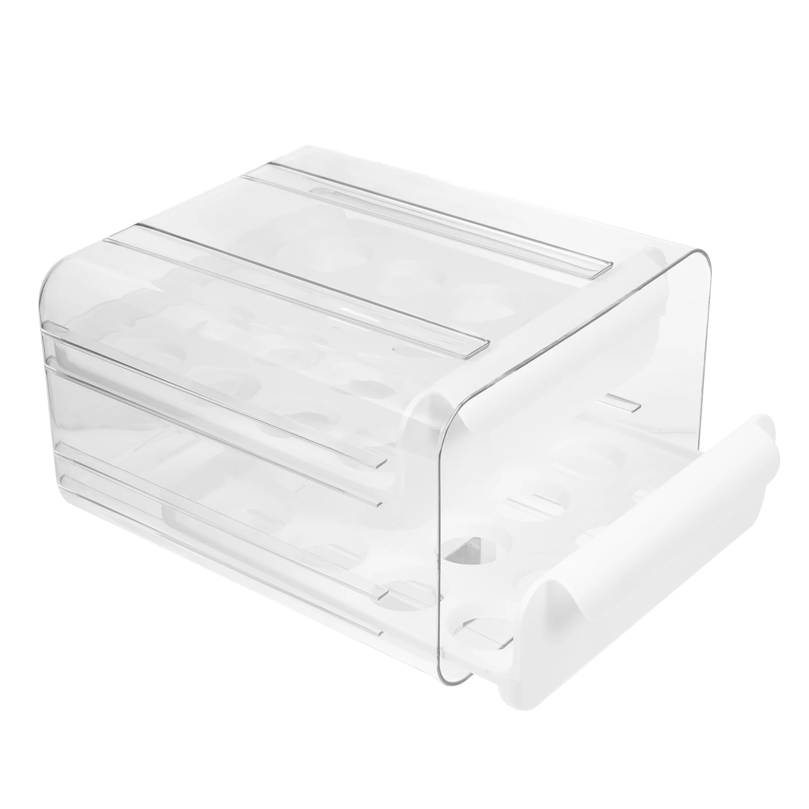 

1 pc Refrigerator Storage Boxes Fresh Keeping Drawer Organizer Eco-Friendly Large Capacity Vegetable Fruit Container Double