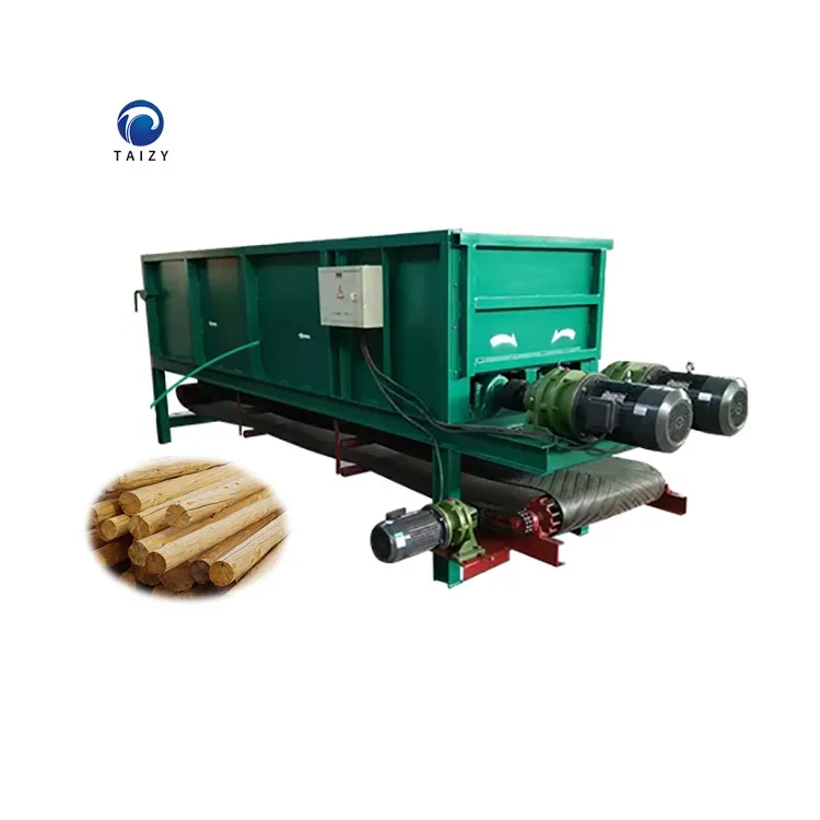 High Productivity Skin removing bark stripping wood peeling machine for making plywood