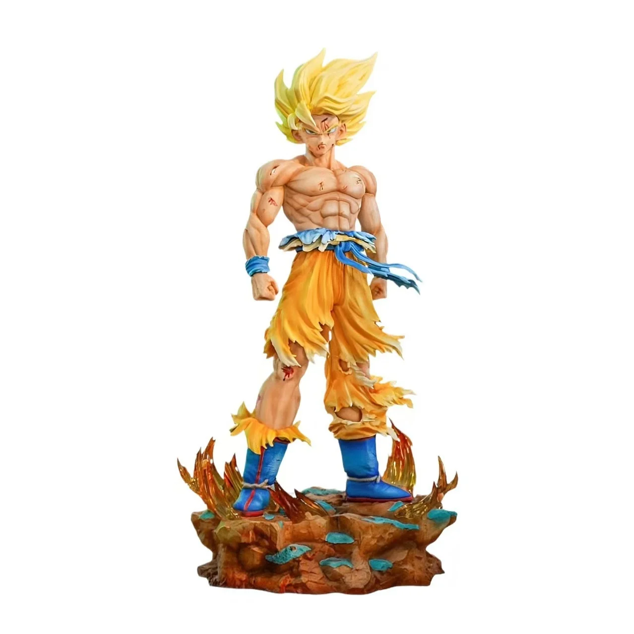 Figura de Dragon Ball Ultra Instinct Goku 2,0, estatua luminosa, juguete coleccionable, figura de acción para fanáticos y niños