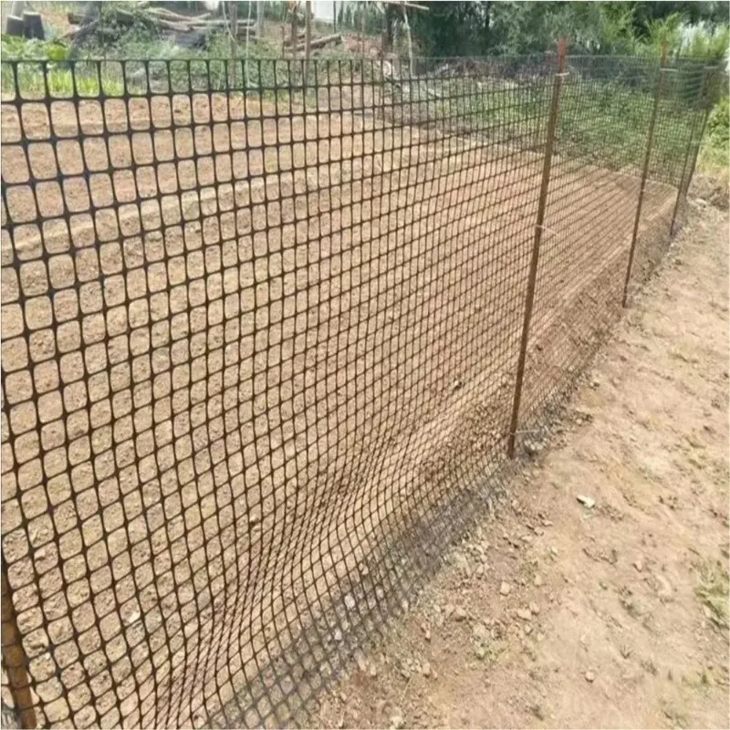 Garden Lattice Fence Balcony Railing Stairs Protection Safety Net Mesh Black Plastic Leakproof Mesh Net C-at Pet Chicken Ducks