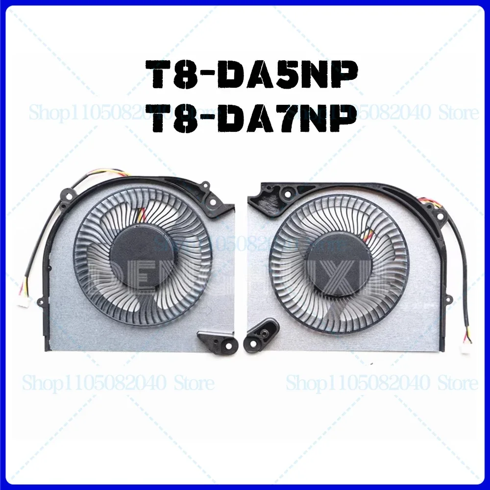 Genuine For HASEE T8-DA5NP T8-DA7NP T8-DA9NP Laptop Cooling Fan