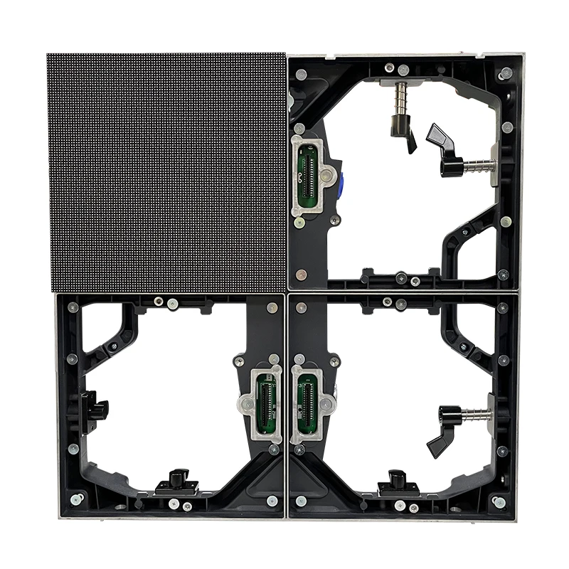 Indoor P2.97 Full Color LED Rental Display Screen Panel With Die-cast Aluminum Cabinet