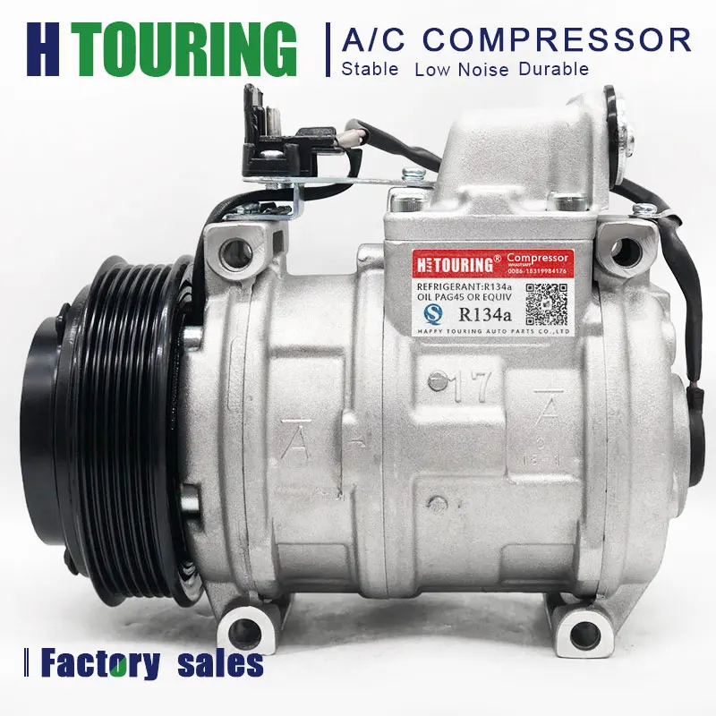 Ac Compressor for Mercedes Benz W124 R129 300SL 300CE E320 300E SL320 10PA17C Air 0002300511 A0002300511 A1161300306 1161300515