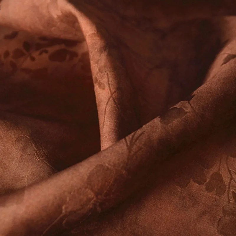 Hoogwaardige jacquardstof bloeiende jurk Cheongsam paardengezicht rok Hanfu oude stijl kleding