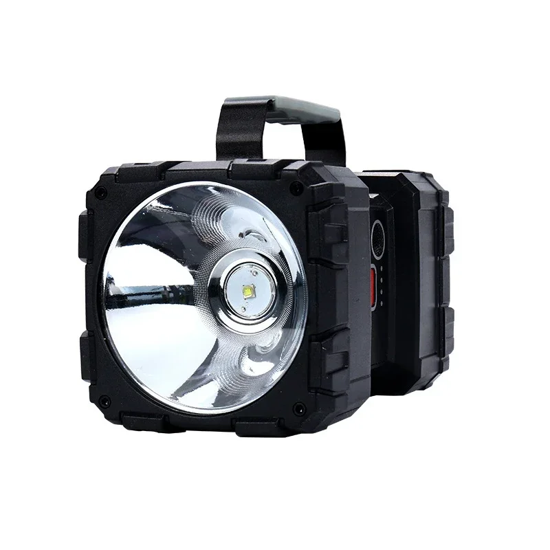 Strong Light Portable Searchlight USB Rechargeable Outdoor Waterproof Multi-Function Double-Head High-Power Searchlight