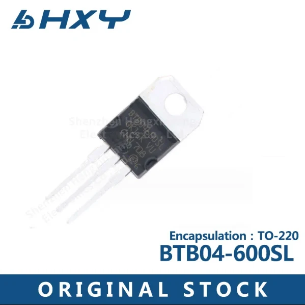 10pcs   BTB04-600SL TO-220-3 bidirectional thyristor