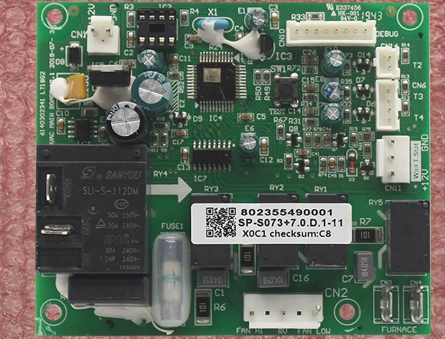 Teling Zhigao Air Conditioning Indoor Unit Control Board 802355490001 Original SP-S073.7.0.D.1-11