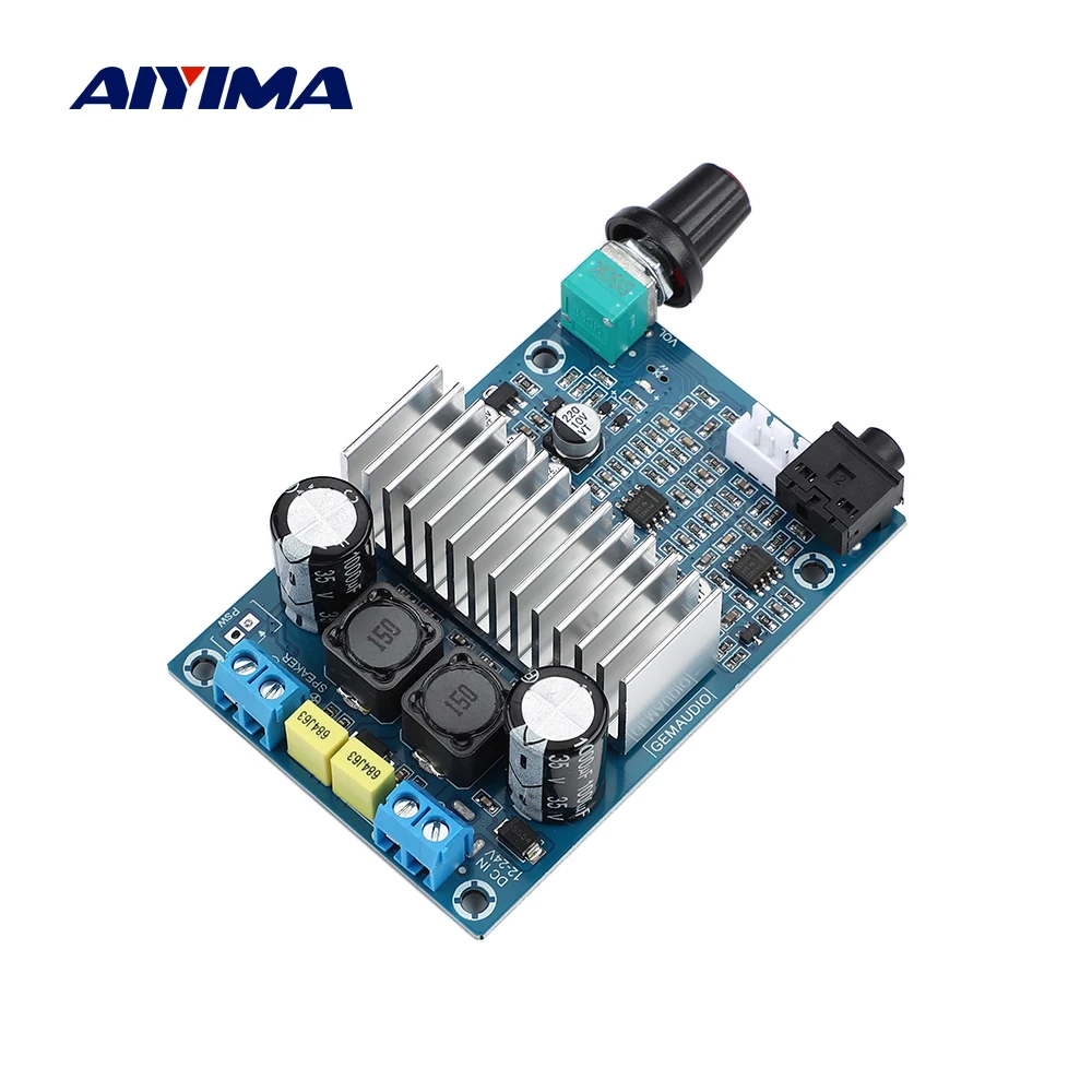 AIYIMA TPA3116 Power Amplifier Board 100W Mono Digital Sound Full Range Amplifiers Subwoofer Amplify DIY Home Speaker Audio Amp