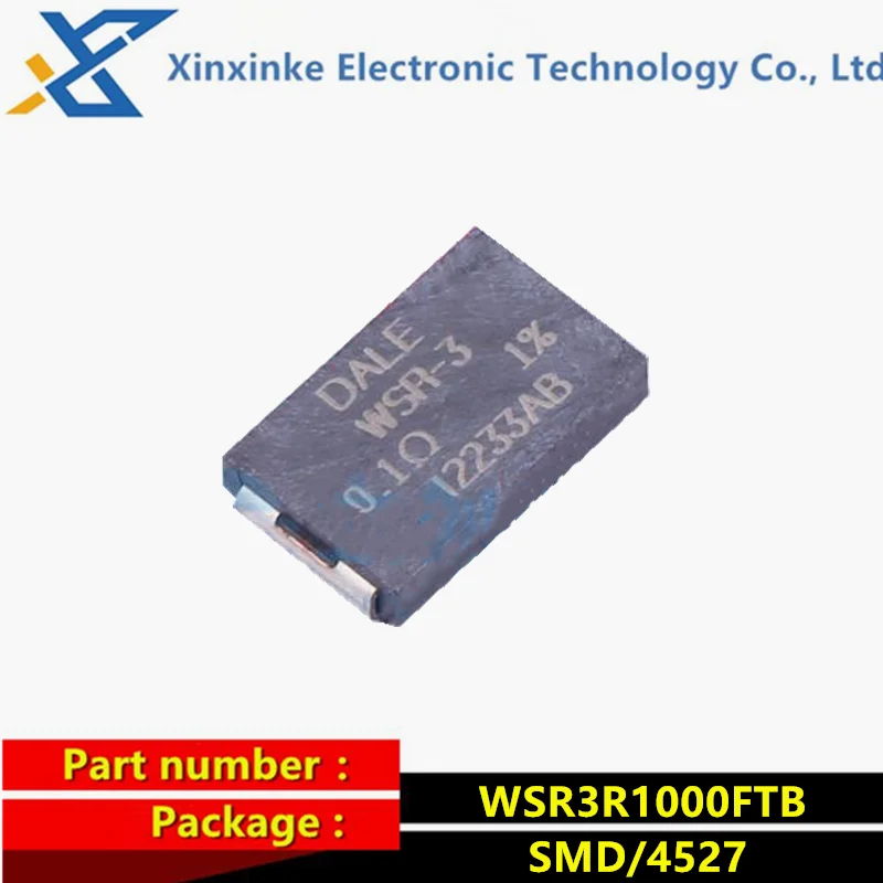 WSR3R1000FTB DALE WSR-3 0.1R 1% 3W 100mR  Car-grade Detection Resistor 4527 0.1Ω  New Original Genuine Precision Power Resistor