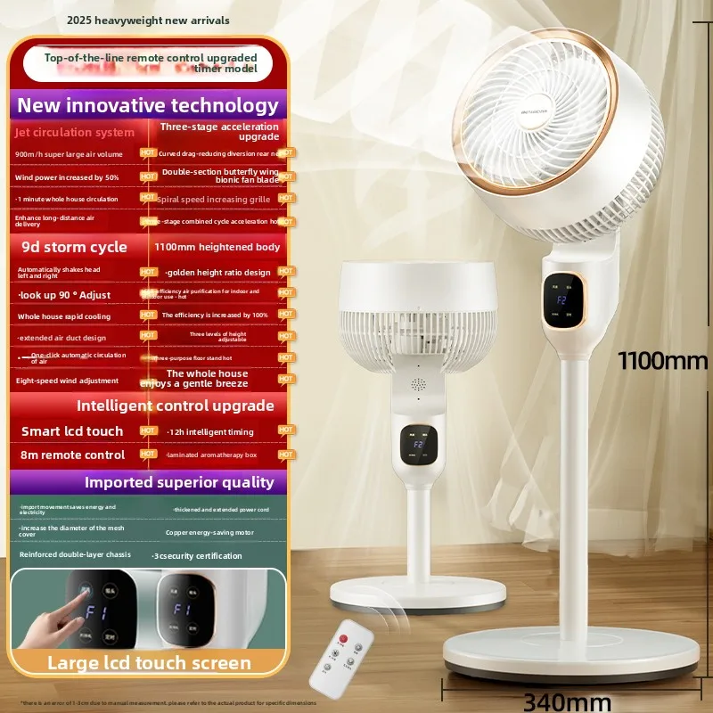 

Вентилятор-циркулятор BENBO (Германия) 220В, бесшумный, настольный/напольный, для дома и офиса