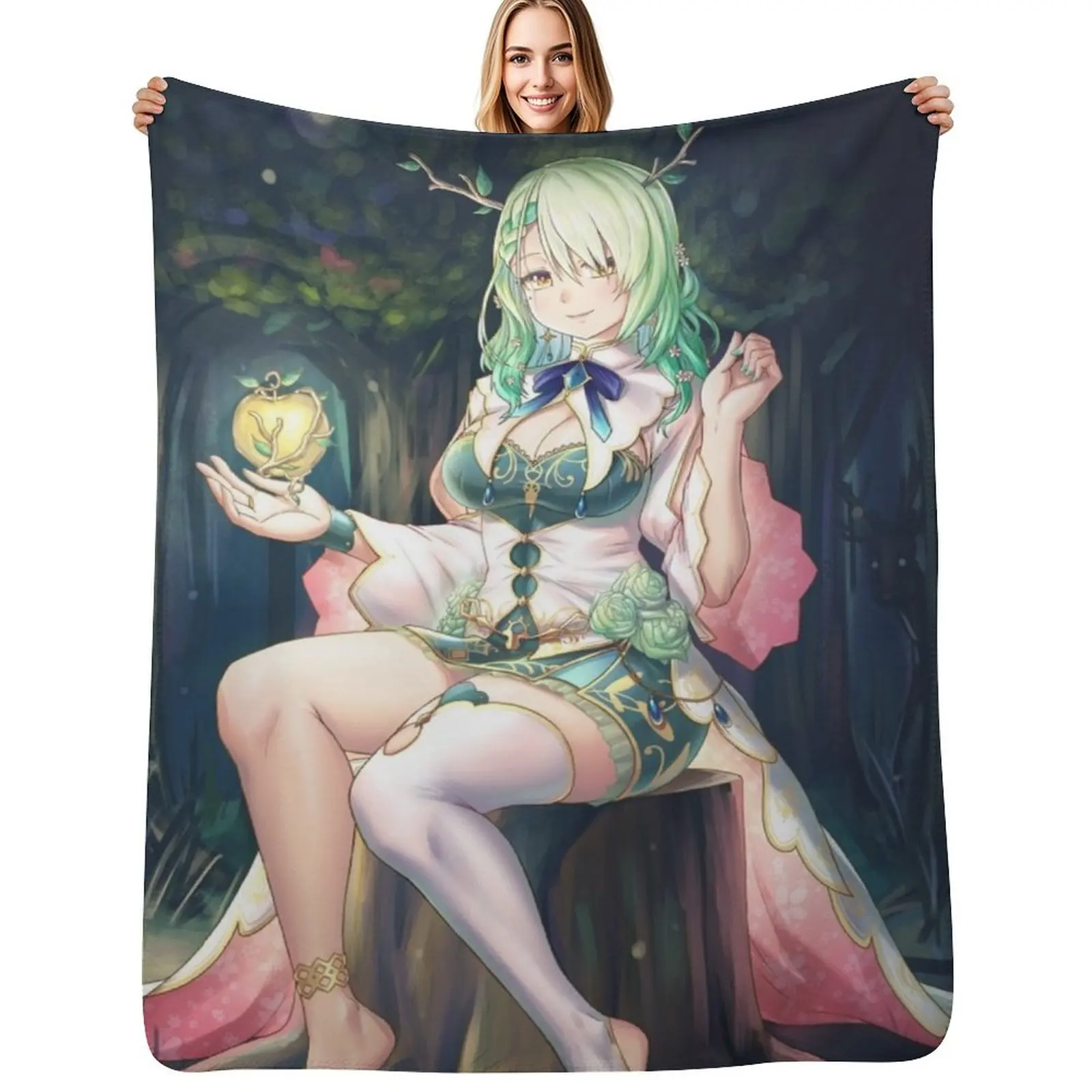 ceres fauna 1 Throw Blanket Plaid on the sofa Soft Plaid Bed Fashionable Sofa Quilt manga Bed linens Blankets