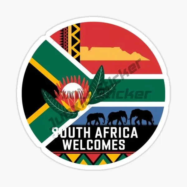 CAPE TOWN SOUTH AFRICA TABLE MOUNTAIN Landscape Vinyl Car Sticker Motorcycle Bike Helmet Luggage Self-Adhesive Decorative Decal