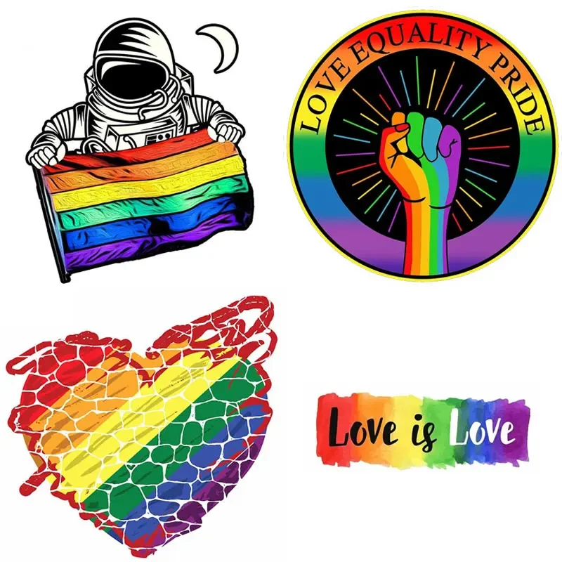 Love Stickers Equality Car Stickers Pride Decals for Car JDM Racing Motorcycle Trunk Helmet Laptop Vinyl Accessories PVC