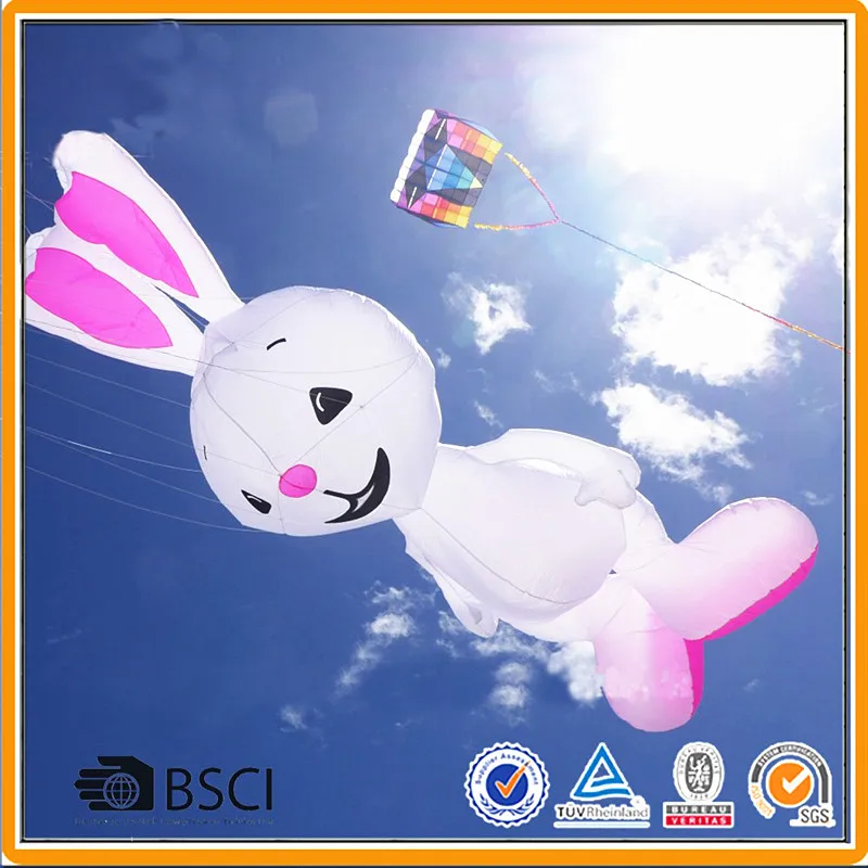 Rabbit kite flying professional kite pendant inflatable kites for adults flying bird toy wind sock trilobite kite spinnaker fun