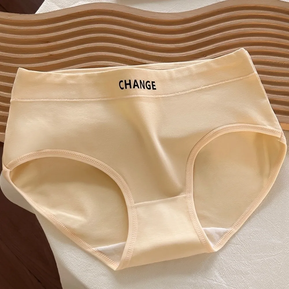

English Letter Women Letter Cotton Panties Cotton Crotch Seamless Letter Cotton Briefs Female Lingerie Underwear