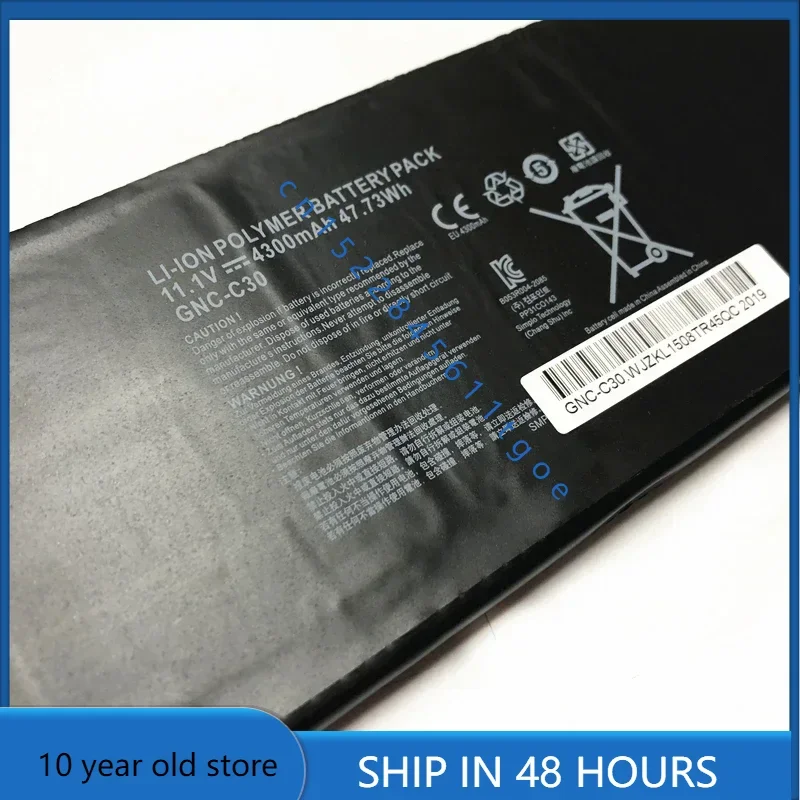 

New GNC-C30 battery For Gigabyte 14" P34G V1 V2 U2442 U2442N U2442S U2442V U24 U24F U24T U2442T U2442D U2442F