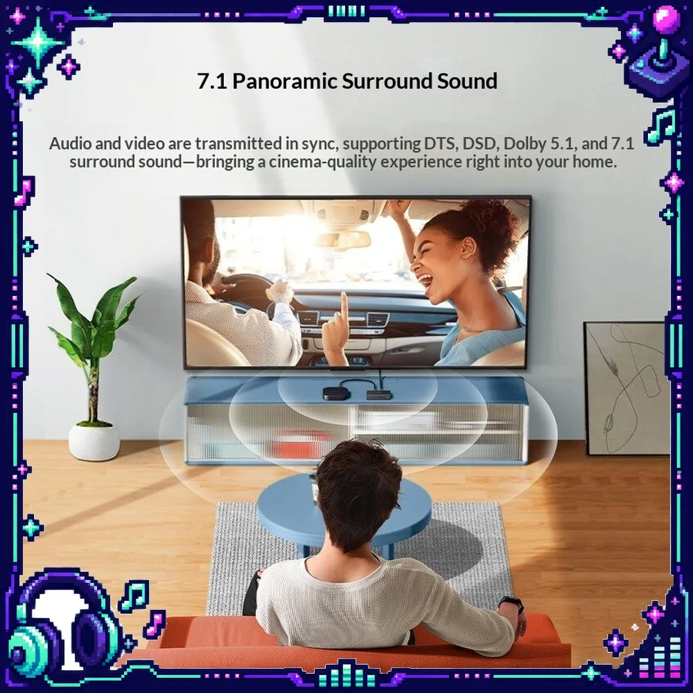 UGREEN 90804 HDMI Splitter 1 in 2 Out 4K 60Hz HDMI 2.0 Video Distribution 40m for Monitor TV