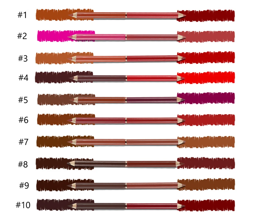 マットリップライナー,カスタムロゴ,ヌード顔料,長持ち,色あせない,双頭口紅,ペンメイク,プライベートラベル,卸売
