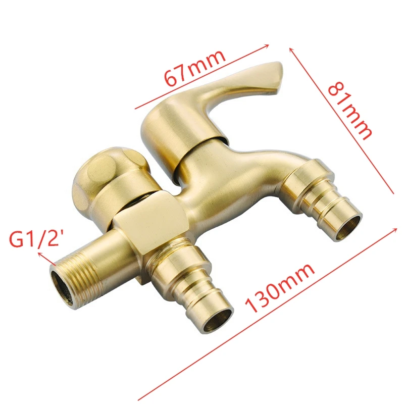 ka wysokiej jakości mosiądzu podwójnego zastosowania kran do pralki łazienka kran narożny kran z kranu ogrodowa bateria zewnętrzna