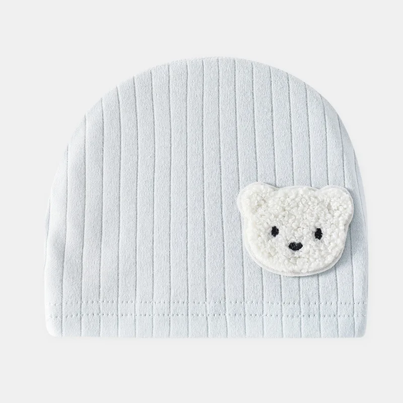 Newborn Baby Hat Spring and Autumn Models 0-3 Months Boy Girls 100% Cotton Fetal Hat Infant Accessories