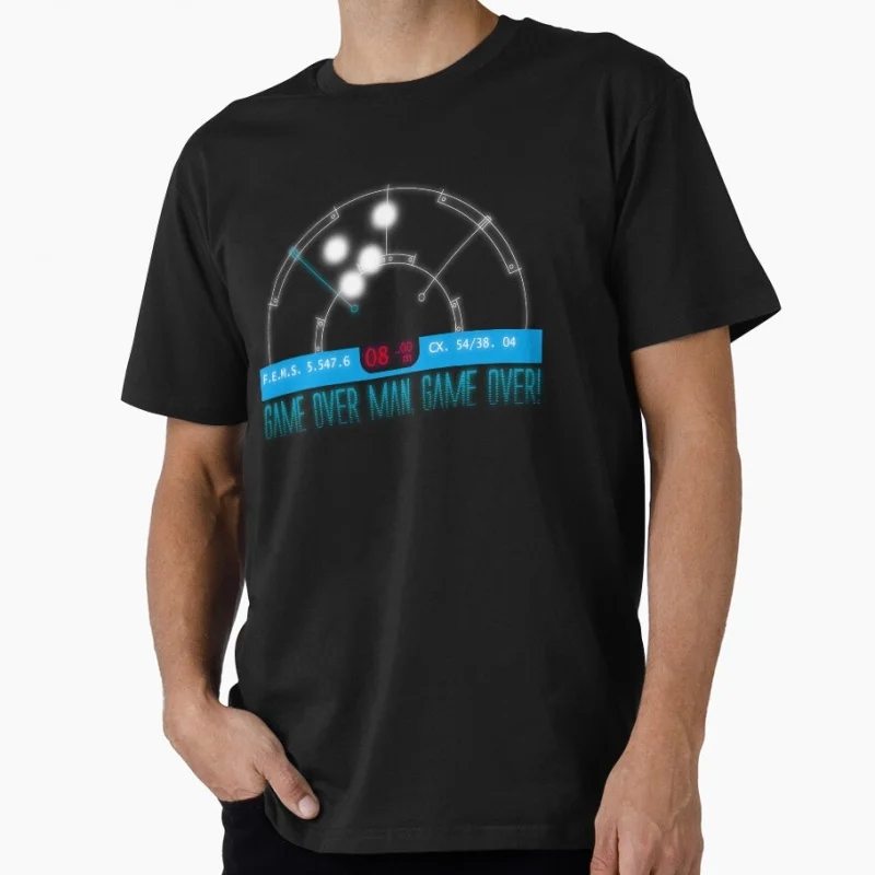 

Aliens Motion Tracker 80s Retro Horror Sic-Fi Alien Gift T shirt Lv-426 Space Monster Xenomorph Graphic clothes All size Tops