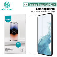 Nillkin For Samsung Galaxy S23 S23+ Tempered Glass H+PRO Anti-Explosion 2.5D 0.2mm Screen Protector Film For Samsung S23 Plus