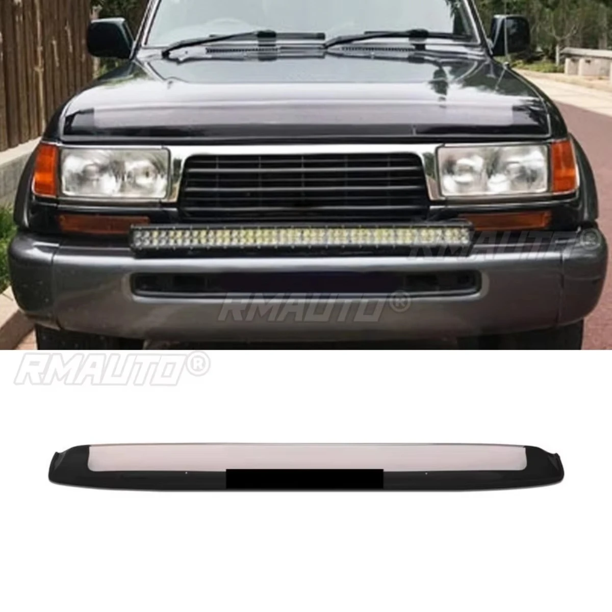 Car Gravel Barrier Sand and Stone Barriers for Toyota Land Cruiser LC80 4500 FJ80 Body Kit Car Accessories view 4