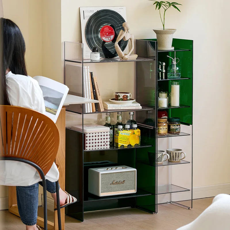 Plastic Storage Bedside Table Modern Living Room Bedside Table Rectangle Bedroom Home Table Chambre Interior Decoration