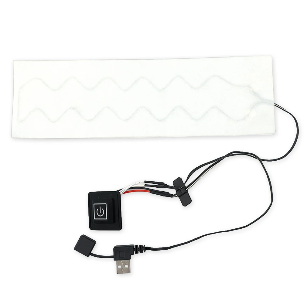 Chauffage électrique USB pour camping en plein air, tampon métropolitain, étanche, 3 recyclables, température réglable, outil de chauffage pour l'hiver