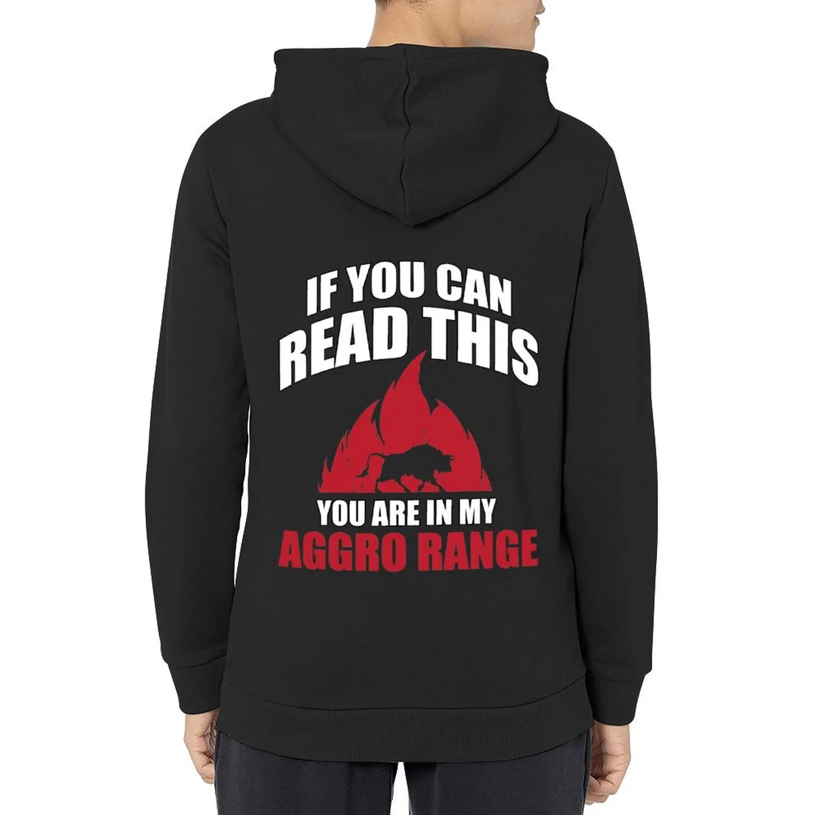 

If you can read this you are in my aggro range Hoodie clothes for men men's clothing tracksuit