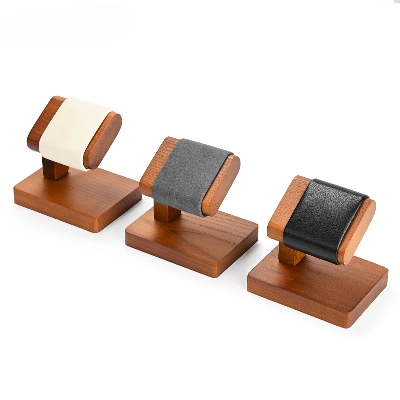 New Solid Wood Watch Jewelry Display St Single Watch Rack Bracelet Display Props Wooden Watch Bracelet Holder