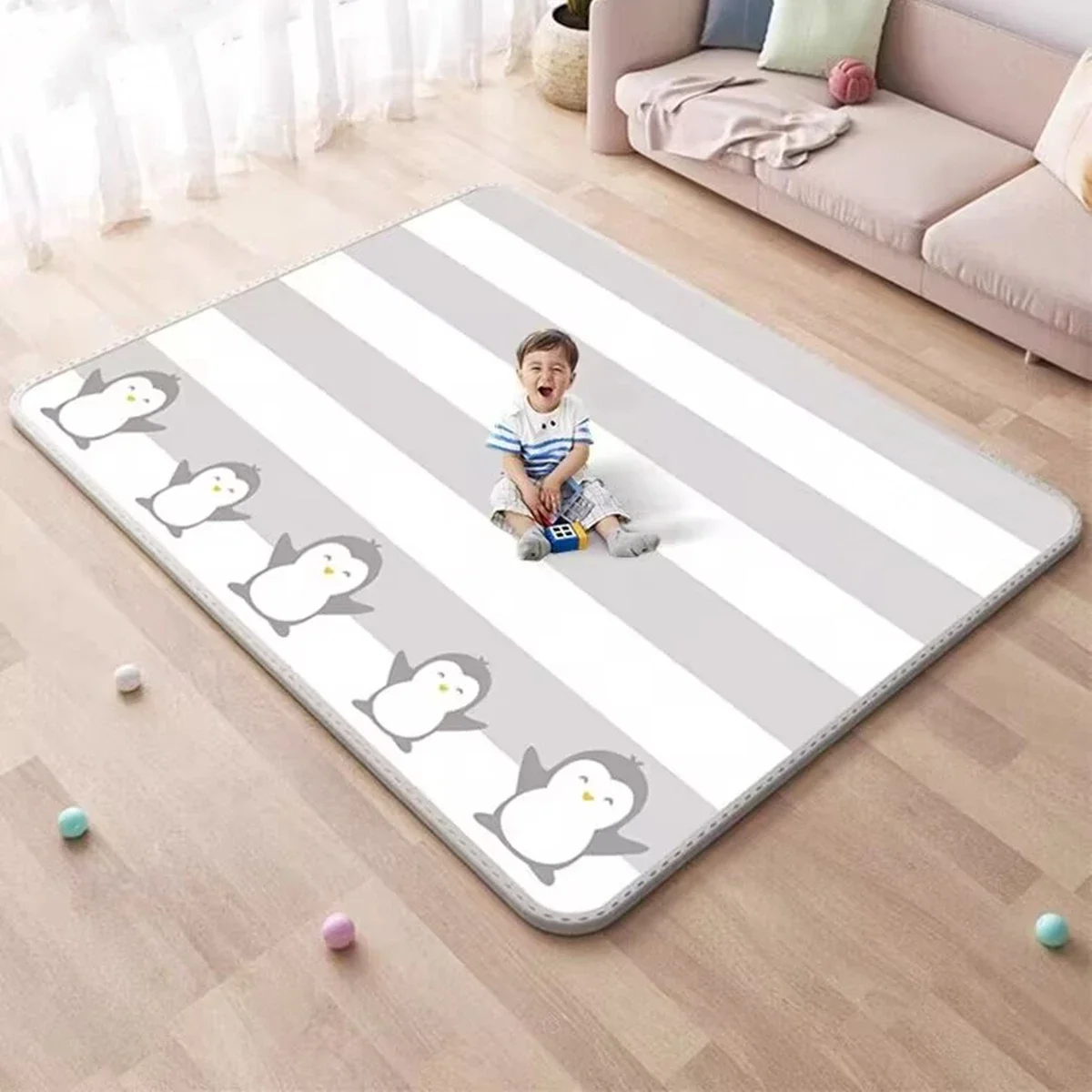 

EPE Environmentally Friendly Non-Toxic Baby Crawling Play Mats Folding Mat Carpet Play Mat for Children's Safety Mat Rug Playmat