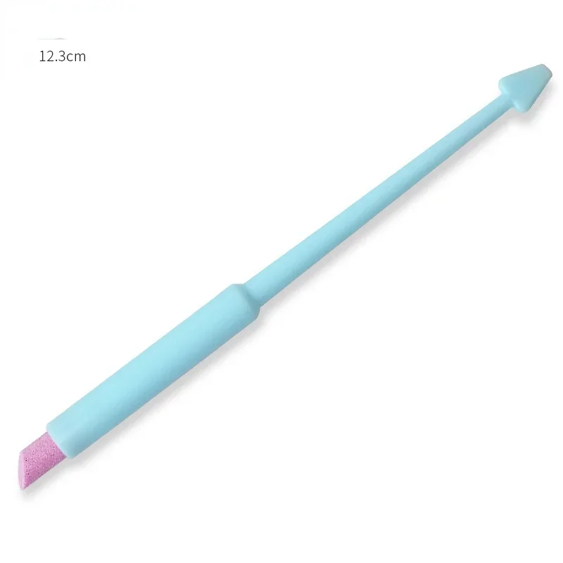 1pcs 석영 연마 펜 네일 큐티클 Hangnails 리무버 빨 수있는 죽은 피부 푸셔 트리머 매니큐어 네일 아트 그라인딩로드