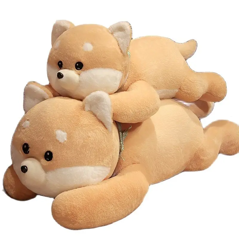 

80/100cm Giant Size Cute Shiba Inu Dog Plush Toys Stuffed Animal Puppy Pillow Soft Lovely Doll Kawaii Christmas Gift for Kids