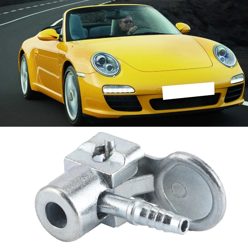 5-6mm Hose Inner Diameter Tire Air Chuck Zinc Alloy Locking Lever Tire Inflator Chuck Closed-On Type Thickened Construction
