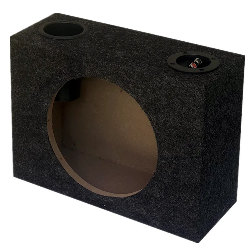 Modificação audio do veículo DIY Speaker Case, caixa automotiva sadia do carro, caixa do Subwoofer do carro, 8