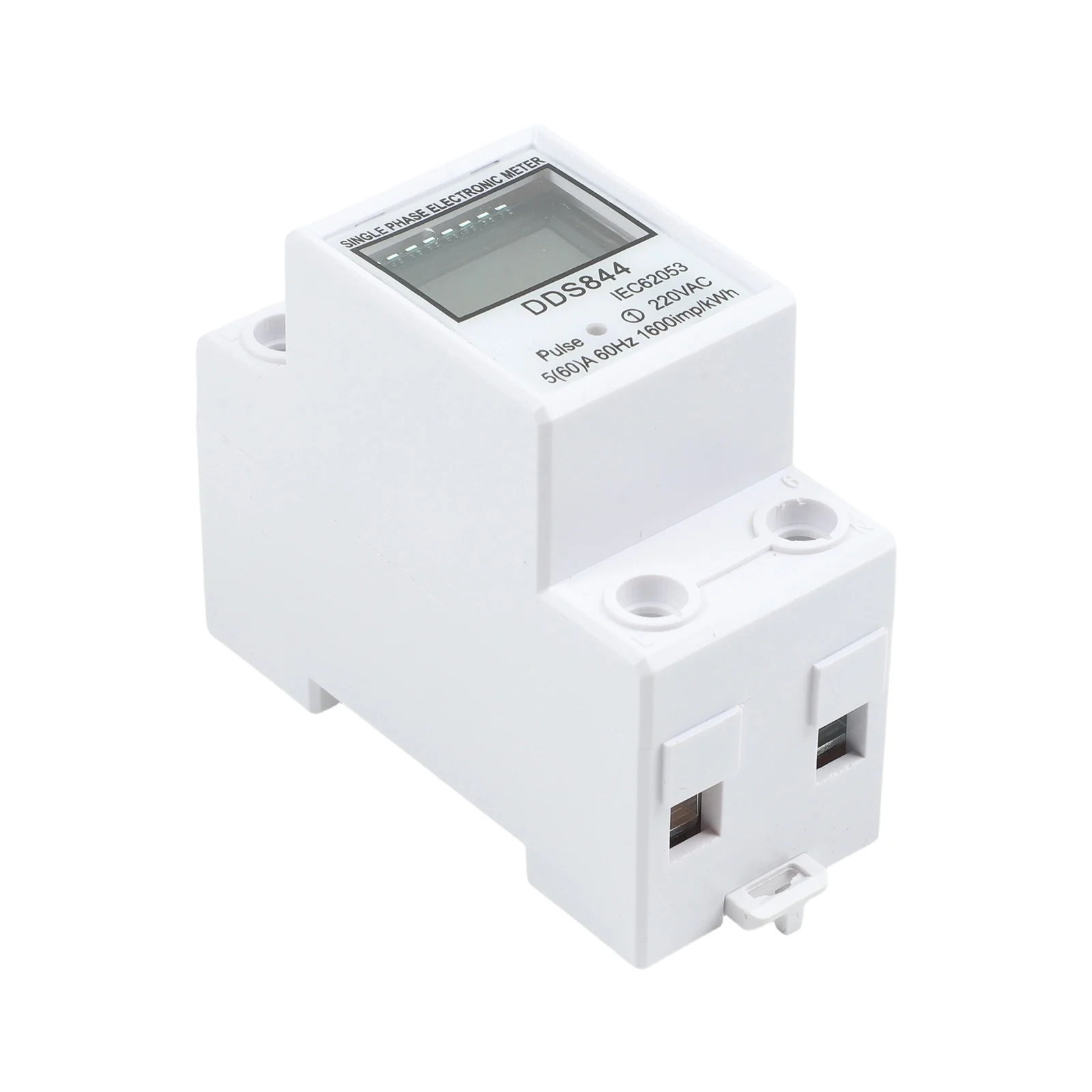 Functional Home Energy Meter Display Efficient Easy To Install Electric Explosion Protection KWH LCD Versatile 220V