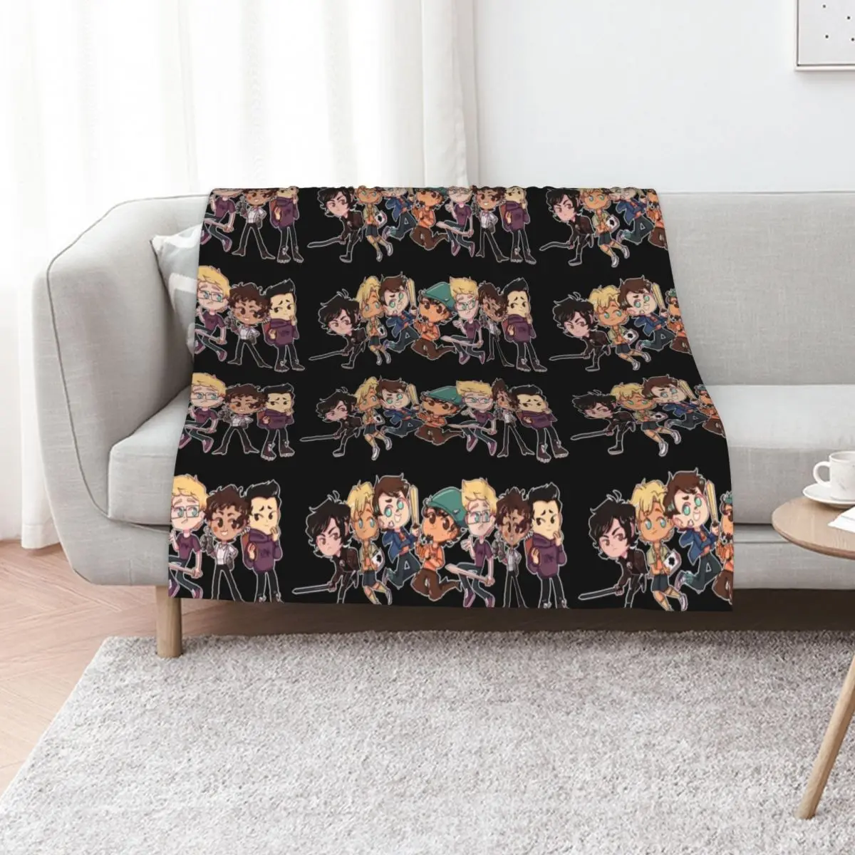 

PERCY JACKSON BOYSS Throw Blanket Beautifuls Decorative Sofa Luxury Throw valentine gift ideas Blankets