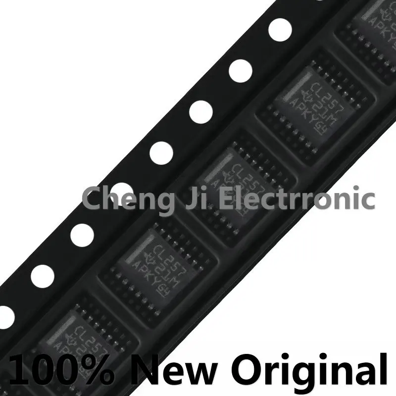 

10PCS/LOT SN74CBTLV3253PWR、SN74CBTLV3257PWR、code CL253、CL257 TSSOP16 4-channel analog switch chip