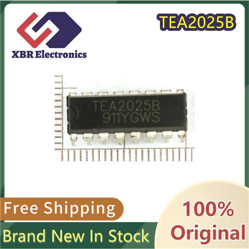 

(10/50 pieces) TEA2025B TEA2025 direct plug DIP16 audio amplifier chip new original authentic spot free shipping